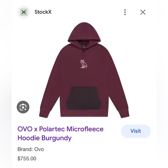 October’s Very Own OVO X Polartec MicroFleece Hoodie - Picture 16 of 16